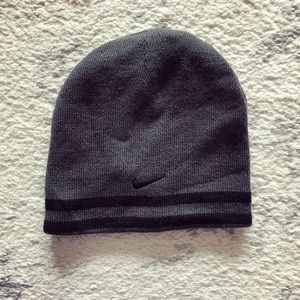 Gray & black Youth Nike knit hat